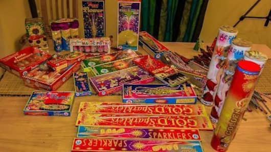 Toddlers' petition for ban on bursting crackers
