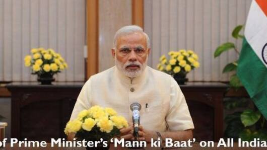 Modi's 'Mann ki Baat' connect