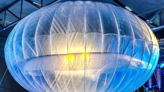 Google's Project Loon to provide internet