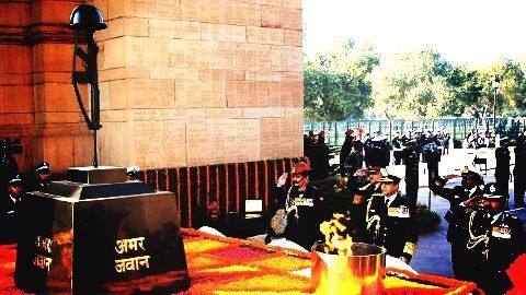 Last rites of martyred Mahadik held with full military honours Last rites of martyred Mahadik held with full military honours