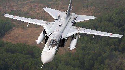 Russian warplane shot down by Turkish forces Russian warplane shot down by Turkish forces