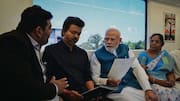 तेजस सुदर्शन ने चेन्नई मेट्रो में प्रधानमंत्री मोदी के सामने 90 सेकेंड रखे अपने AI आइडिया