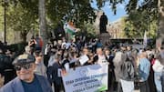 Dhruv Rathee joins London protest calling for Gyanesh Kumar's resignation