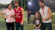 After posing with fans in Juhu, Shroff's car was shot