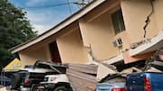 Viral video shows Panama motorcyclist dismounting bike during 7.7 quake