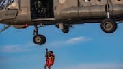 Indian Air Force rescues 12 on Indravati River hut roof