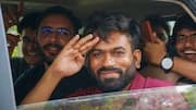 Abhijeet Dipke, Neha Bora released after New Delhi protest detention