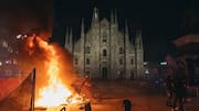 Protests over living costs spark clashes in Belgium, Italy