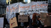 Greta Thunberg joins Saint-Denis students as protests spread nationwide