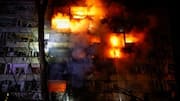 Russia strike on Kyiv kills at least 2, injures 21
