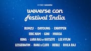Weverse Con debuts in New Delhi on March 27-28 2027