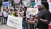 Coimbatore protesters demand Chief Election Commissioner Gyanesh Kumar step down