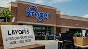 Kroger set to cut 3,000 corporate jobs amid AI ramp-up