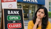 Banks across India closed October 10 under RBI Saturday rule