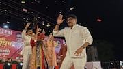 BJP's Kailas Gorantyal showered with cash in Jalna amid drought