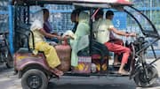 Delhi rolls out e-rickshaw safety draft capping passengers at 4