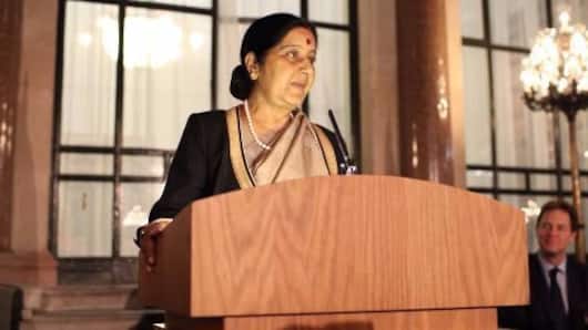 Sushma Swaraj's visit to West Asia