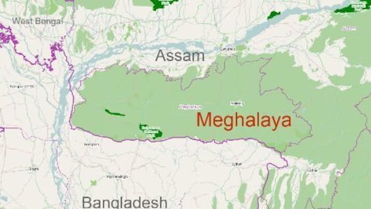 The Assam-Meghalaya border dispute