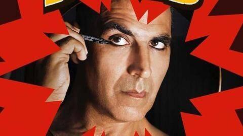 Akshay Kumar looks sinister in 'Kanchana' remake 'Laxmmi Bomb' poster Akshay Kumar looks sinister in 'Kanchana' remake 'Laxmmi Bomb' poster