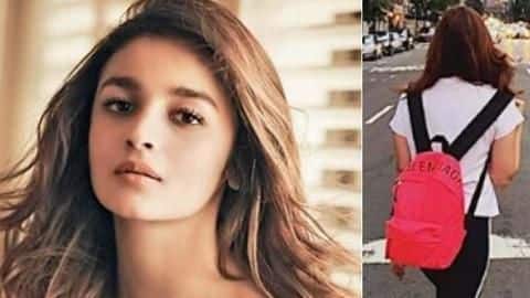 Can you guess the price of Alia's red Balenciaga bag? Can you guess the price of Alia's red Balenciaga bag?
