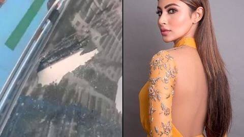 Actress Mouni Roy escapes major mishap, shares video on Twitter Actress Mouni Roy escapes major mishap, shares video on Twitter
