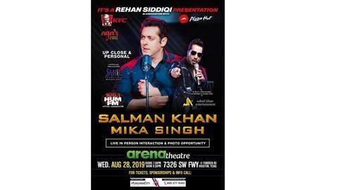 Will Mika perform alongside Salman next week in Houston? Will Mika perform alongside Salman next week in Houston?