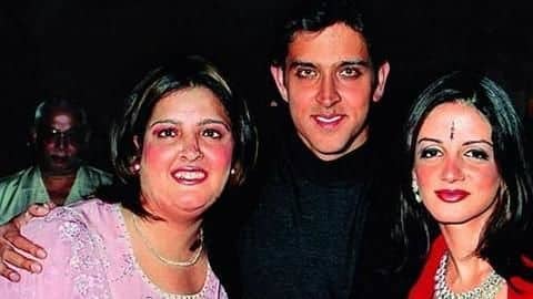 Sussanne reveals the Roshans are going through a "tough period" Sussanne reveals the Roshans are going through a "tough period"