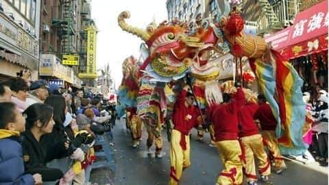 They visited China to ring in New Year in 2015 They visited China to ring in New Year in 2015