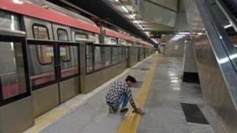 Lajpat Nagar section of Delhi Metro Pink Line tested Lajpat Nagar section of Delhi Metro Pink Line tested