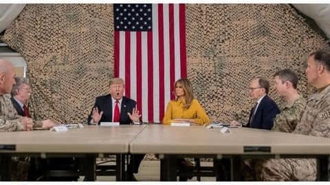 'No plans at all' to remove US-troops from Iraq: Trump 'No plans at all' to remove US-troops from Iraq: Trump
