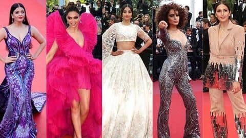 Indian beauties at Cannes: Aishwarya, Sonam, Deepika, Kangana Indian beauties at Cannes: Aishwarya, Sonam, Deepika, Kangana