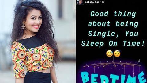 After breakup with Himansh, Neha reveals benefits of being single After breakup with Himansh, Neha reveals benefits of being single