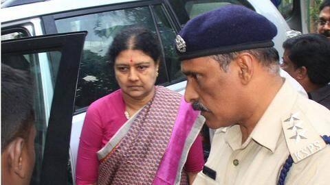 Sasikala expected to return to Bengaluru prison by today evening Sasikala expected to return to Bengaluru prison by today evening