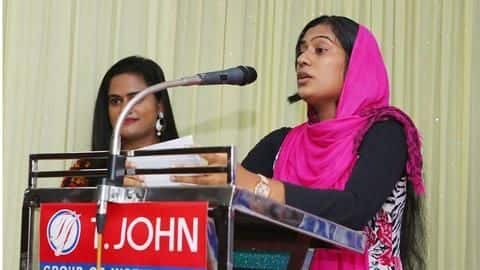 Jinsha Basheer: The woman biker fighting for social causes Jinsha Basheer: The woman biker fighting for social causes