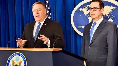Treasury Secretary Steve Mnuchin was to lead the five-member delegation Treasury Secretary Steve Mnuchin was to lead the five-member delegation