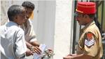 Singham dons headgear of 'Tourist Police' wing, not usual red