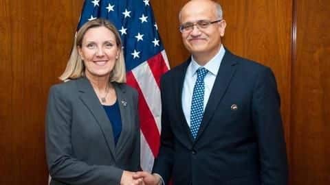 Foreign Secretary Vijay Gokhale represented India in yesterday's meeting Foreign Secretary Vijay Gokhale represented India in yesterday's meeting