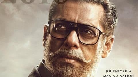 #BharatPoster: Salman sports grey look for first time, rocks it #BharatPoster: Salman sports grey look for first time, rocks it