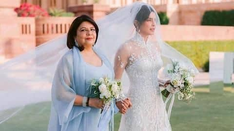 Priyanka Chopra Jonas's veil was 75 feet long!