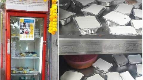 Residents ensure food kept inside fridge isn't stale Residents ensure food kept inside fridge isn't stale