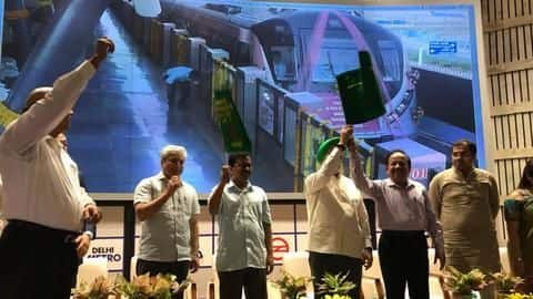 Delhi Metro's Pink Line inaugurated, North, South campus students relieved Delhi Metro's Pink Line inaugurated, North, South campus students relieved
