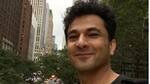 With trains canceled, Khanna decided to walk the full 14kms