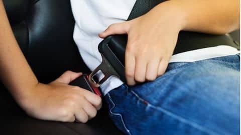 90% Indians don't secure their children with seat belts 90% Indians don't secure their children with seat belts