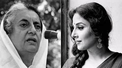 Vidya Balan reveals why Indira Gandhi's web-series is facing delay Vidya Balan reveals why Indira Gandhi's web-series is facing delay