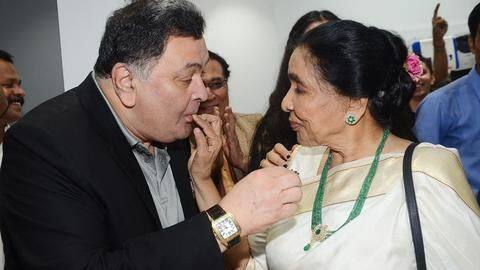 Fan suggests Rishi to visit Asha Bhosle for dinner Fan suggests Rishi to visit Asha Bhosle for dinner