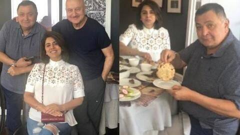 Anupam Kher had earlier informed about their return Anupam Kher had earlier informed about their return