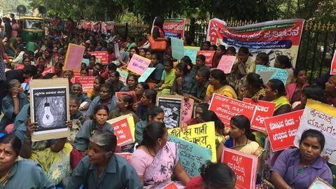 Bengaluru: Despite removing contractor system, sanitation workers unpaid since months Bengaluru: Despite removing contractor system, sanitation workers unpaid since months