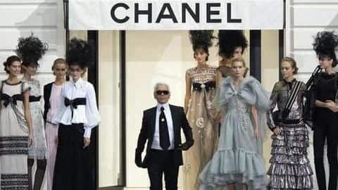 The bag was legendary designer Karl Lagerfeld's last collection The bag was legendary designer Karl Lagerfeld's last collection