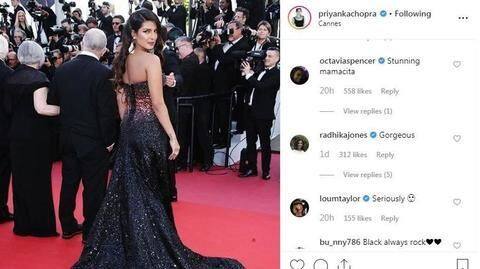 "Stunning Mamacita (Hot momma)," says Priyanka's friend Octavia "Stunning Mamacita (Hot momma)," says Priyanka's friend Octavia