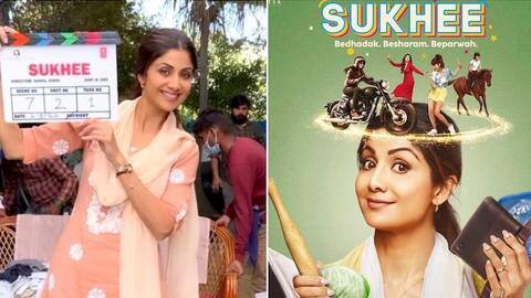 Shilpa Shetty Kundra starts shooting for 'Sukhee' in Chandigarh Shilpa Shetty Kundra starts shooting for 'Sukhee' in Chandigarh